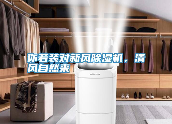你若裝對新風(fēng)除濕機(jī)，清風(fēng)自然來