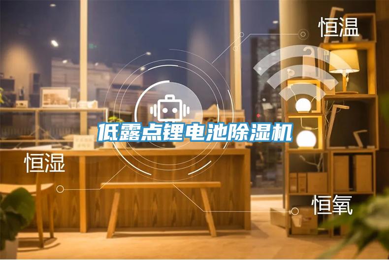 低露點鋰電池除濕機