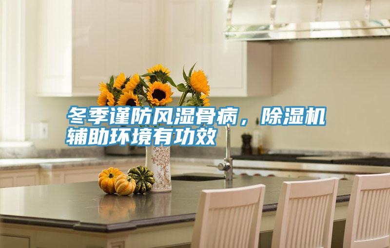 冬季謹防風濕骨病,除濕機輔助環境有功效