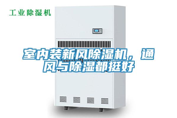 室內裝新風除濕機,通風與除濕都挺好
