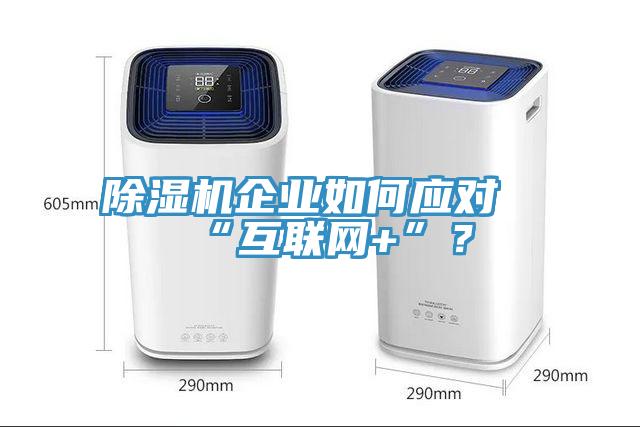 除濕機企業如何應對“互聯網+”?