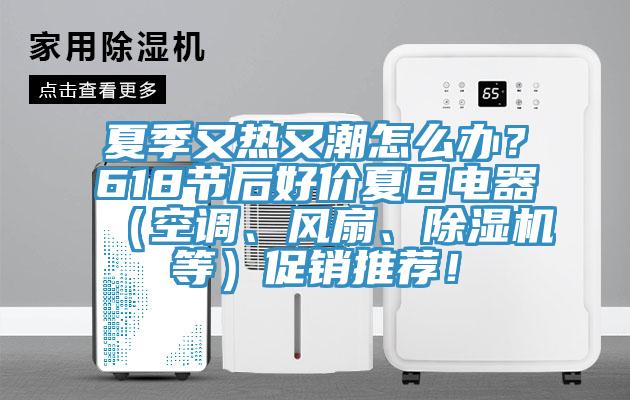 夏季又熱又潮怎么辦？618節(jié)后好價夏日電器（空調(diào)、風(fēng)扇、除濕機等）促銷推薦！