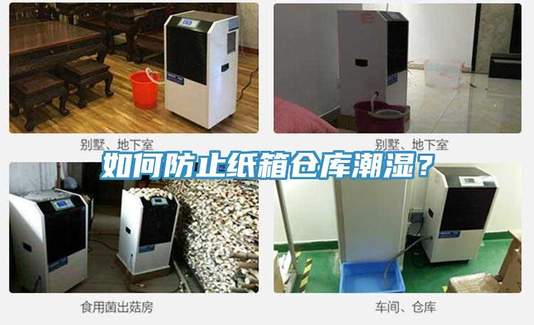 如何防止紙箱倉庫潮濕?