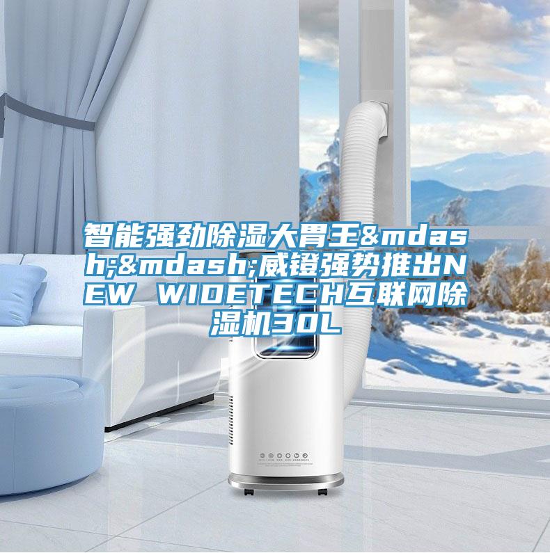 智能強(qiáng)勁除濕大胃王&mdash;&mdash;威鐙強(qiáng)勢推出NEW WIDETECH互聯(lián)網(wǎng)除濕機(jī)30L