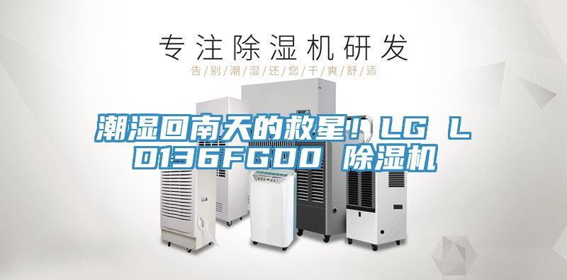 潮濕回南天的救星!LG LD136FGD0 除濕機(jī)
