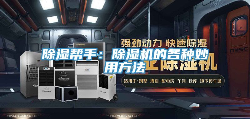 除濕幫手:除濕機(jī)的各種妙用方法